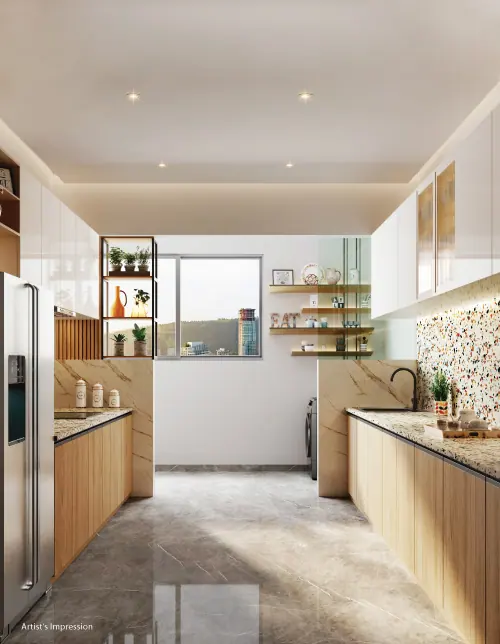Kalpataru Jade Skyline: kitchen, image 7 of 7 from the developer