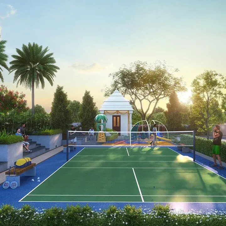 Kohinoor Westview Reserve: rooftop court, image 4 of 6 from the developer