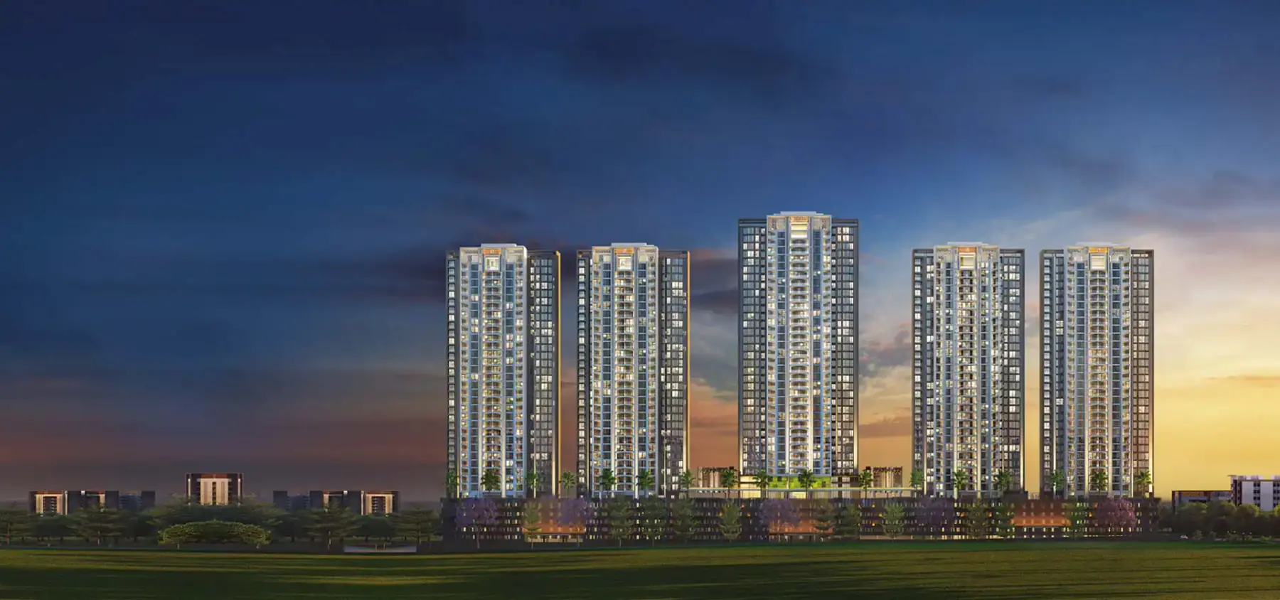 Livience Aleenta: towers at dusk, image 1 of 11 from the developer