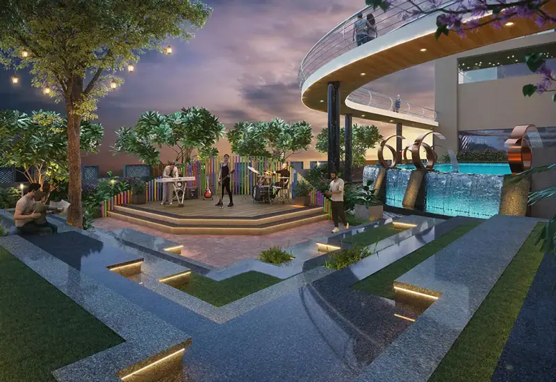 Livience Aleenta: podium garden, image 4 of 11 from the developer