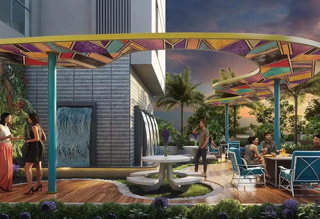 Livience Aleenta: shaded seating, image 8 of 11 from the developer
