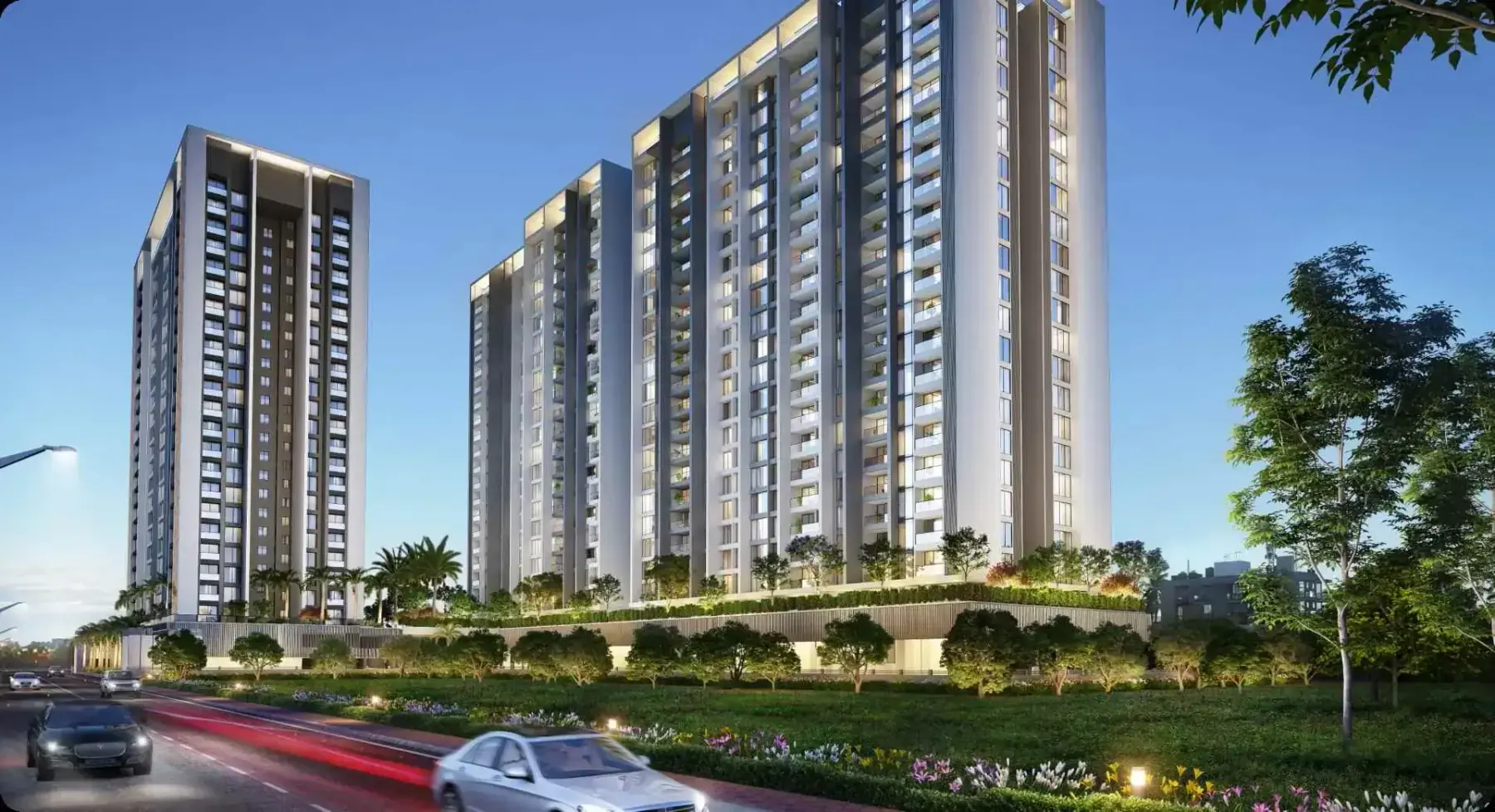 Mantra Mirari: towers exterior, image 1 of 8 from the developer