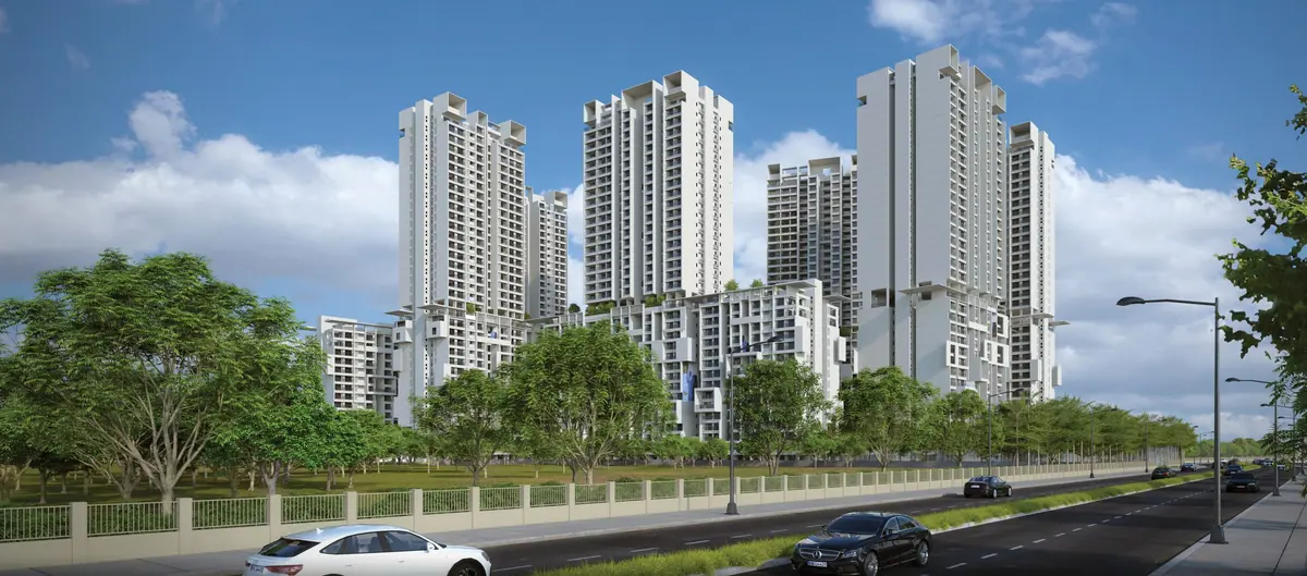 Rohan Ekam: towers by the road, image 1 of 1 from the developer